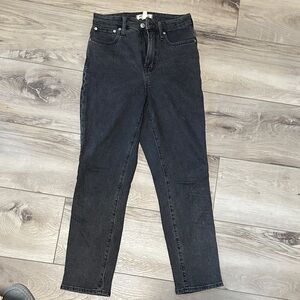 Madewell Women's curvy perfect vintage black